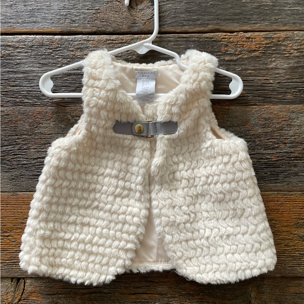 Girls Fur Vest